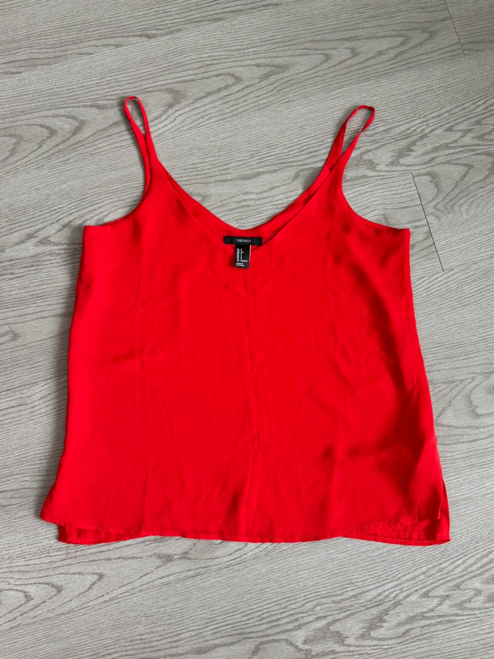 Forever 21 Red Women's Spaghetti Strap Camisole